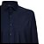 Camisa Individual Slim Lisa Ou25 Marinho Masculino - Imagem 3