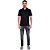 Camisa Polo Individual Pima Basic Slim Ou25 Preto Masculino - Imagem 3