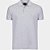 Camisa Polo Aramis Basic Piquet Ou25 Cinza Mescla Masculino - Imagem 5