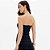 Blusa Lança Perfume Sem Alça Ou25 Preto Feminino - Imagem 2