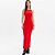 Vestido Super Mid Lança Perfume Canela Ou25 Laranja Feminino - Imagem 1