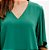 Blusa Lança Perfume Decote V Ou25 Verde Feminino - Imagem 3