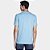 Camiseta Aramis Basic Ou25 Azul Ciano Masculino - Imagem 2
