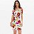 Vestido Curto Lança Perfume Canelado Ou25 Off White Feminino - Imagem 1