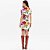 Vestido Curto Lança Perfume Canelado Ou25 Off White Feminino - Imagem 2
