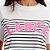 Camiseta Lança Perfume Name Ou25 Off White Feminino - Imagem 4