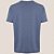 Camiseta Dudalina Melange Ou25 Azul Masculino - Imagem 2