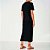 Vestido Midi Colcci Tshirt Ou25 Preto Feminino - Imagem 2