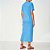 Vestido Midi Colcci Tshirt Ou25 Azul Feminino - Imagem 2