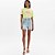 Camiseta Easy Lança Perfume Estampada Ou25 Amarelo Feminino - Imagem 3