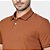 Camisa Polo Aramis Classic Friso In25 Marrom Masculino - Imagem 3
