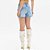 Shorts Jeans Lança Perfume Grandfather H Ou25 Azul Feminino - Imagem 2