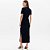 Vestido Super Midi Easy Lança Perfume Ou25 Preto Feminino - Imagem 2