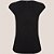 Blusa Dudalina Raquel Ou25 Preto Feminino - Imagem 2