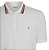 Camisa Polo Individual Maquinetada Ou25 Off White Masculino - Imagem 3