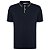 Camisa Polo Individual Piquet Friso Ou25 Marinho Masculino - Imagem 1