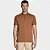 Camisa Polo Aramis Piquet Zip In25 Marrom Masculino - Imagem 1