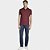 Camisa Polo Aramis Classic Friso In25 Bordô Masculino - Imagem 4