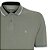 Camisa Polo Individual Piquet Color Ou25 Verde Masculino - Imagem 3