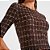 Vestido Midi Forum Square Ou25 Marrom Feminino - Imagem 4