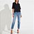 Calça Jeans Forum Lola Details Ou25 Azul Feminino - Imagem 4