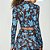 Blusa Colcci Flowers Ou25 Azul Feminino - Imagem 2