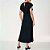 Vestido Midi Colcci Acinturado Ou25 Preto Feminino - Imagem 2