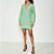Vestido Curto Colcci Confort Manga Longa Ou25 Verde Feminino - Imagem 1