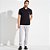 Camisa Polo Forum Listras Ou25 Preto Masculino - Imagem 4
