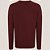 Suéter Tricot Dudalina Graphic Ou25 Bordô Masculino - Imagem 2