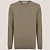 Suéter Tricot Dudalina Melange Ou25 Bege Masculino - Imagem 1