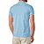 Camisa Polo Colcci 2 Listras Ou25 Azul Masculino - Imagem 2