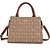 Bolsa Tote Colcci Monograma Ou25 Caramelo Feminino - Imagem 1