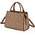 Bolsa Tote Colcci Monograma Ou25 Caramelo Feminino - Imagem 3