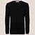 Suéter Tricot Dudalina Graphic Ou25 Preto Masculino - Imagem 1