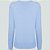 Suéter Tricot Dudalina Basic Ou25 Azul Feminino - Imagem 2