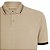Camisa Polo Individual Piquet Frisos Ou25 Bege Masculino - Imagem 3