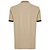 Camisa Polo Individual Piquet Frisos Ou25 Bege Masculino - Imagem 2
