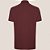 Camisa Polo Dudalina Jacquard Ou25 Bordô Masculino - Imagem 2