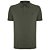 Camisa Polo Individual Listrada Ou25 Verde Masculino - Imagem 1