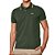 Camisa Polo Colcci 3 Listras Ou25 Verde Masculino - Imagem 1
