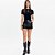 Camiseta Lança Perfume Babylook Ou25 Preto Feminino - Imagem 3