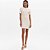 Vestido Curto Easy Lança Perfume Sleeve Ou25 Bege Feminino - Imagem 1