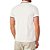 Camisa Polo Colcci 3 Listras Ou25 Off White Masculino - Imagem 2