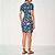 Vestido Curto Colcci Flowers Ou25 Azul Feminino - Imagem 2
