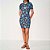 Vestido Curto Colcci Flowers Ou25 Azul Feminino - Imagem 1