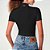 Blusa Colcci Basic Slim Ou25 Preto Feminino - Imagem 2