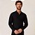 Camisa Dudalina Milano Tricoline Lisa In25 Preto Masculino - Imagem 3