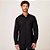 Camisa Dudalina Milano Tricoline Lisa In25 Preto Masculino - Imagem 1