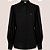 Camisa Dudalina Slim Lisa Cristal In25 Preto Feminino - Imagem 1